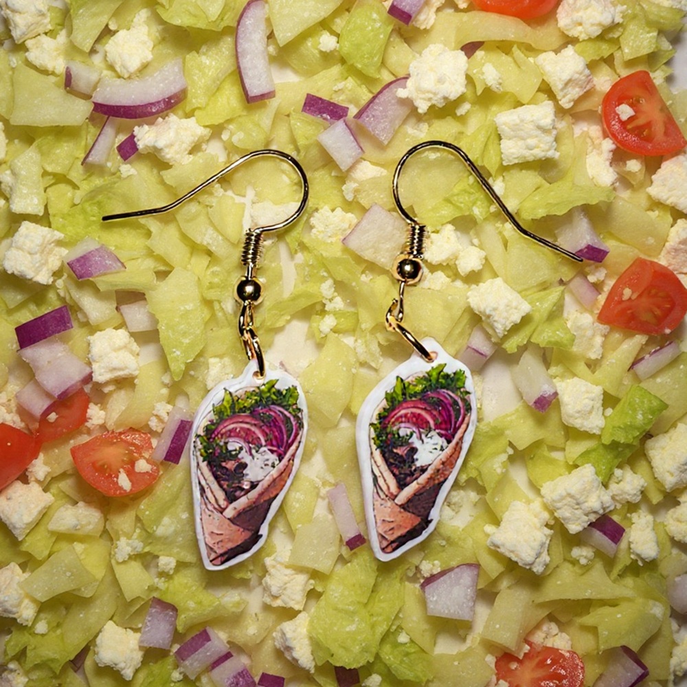 Handmade Gyro Earrings